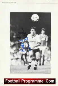 Manchester United Arthur Albiston Autographed Signed Picture