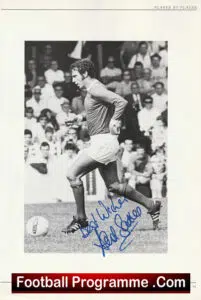 Manchester United David Sadler Signed Autographed Picture
