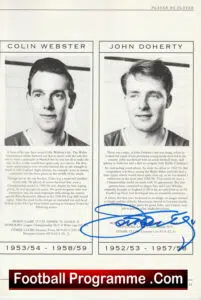 Manchester United John Doherty Signed Autographed Picture
