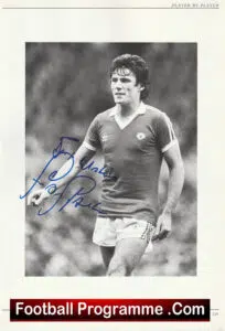 Manchester United Frank Stapleton Signed Autographed Picture