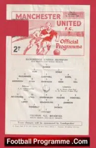 Manchester United v Preston 1966 – Reserves Match + Brian Kidd