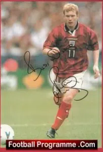 Manchester United Nicky Butt Signed Autographed Picture (Copy)