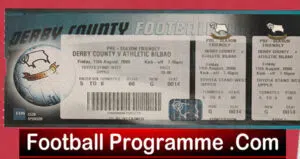 Derby County v Athletic Bilbao 2000 – Football Ticket Pre Season