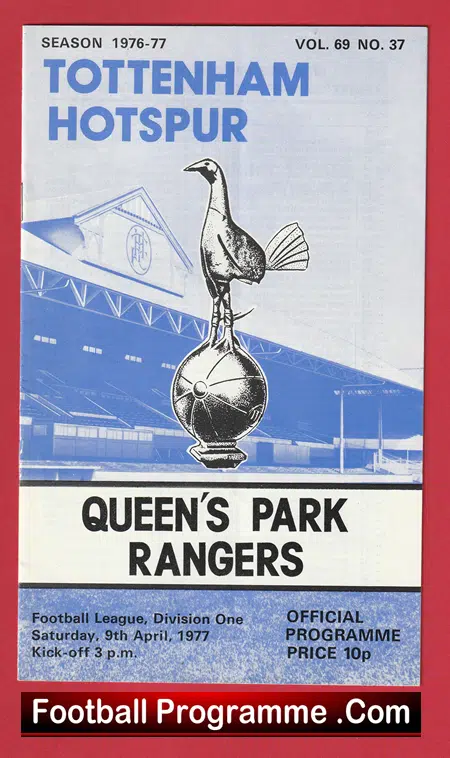 Tottenham Hotspur v QPR 1977 - Image 2