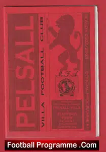 Pelsall Villa v Stafford TN 2003