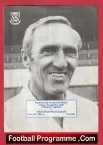 Freddie King Testimonial Benefit Match Torquay United 1979