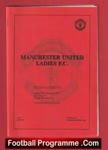Manchester United Ladies v Wigan 1996 – Man Utd Womens Football