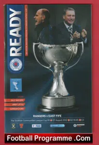 Glasgow Rangers v East Fife 2012 – 1st First Home Game Division 3