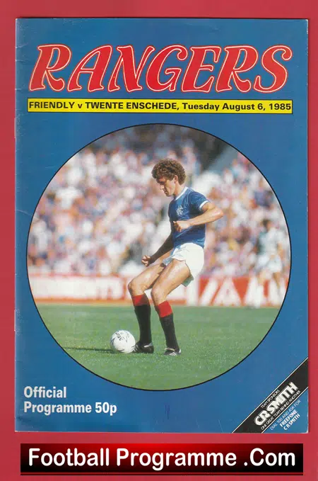 Glasgow Rangers v Twente Enschede 1985 - Image 2