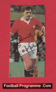 Manchester United Steve Coppell Signed Autograph Picture