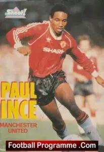 Manchester United Paul Ince Signed Autograph Picture