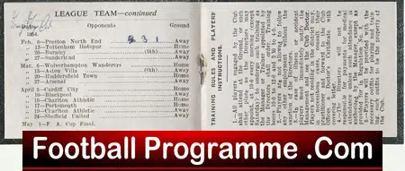 Manchester United Tommy Taylor Players Members Card 1953 - 1954 - Image 4