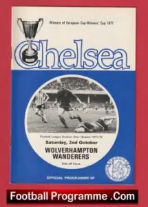 Chelsea v Wolves 1971