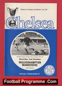 Chelsea v Wolves 1971
