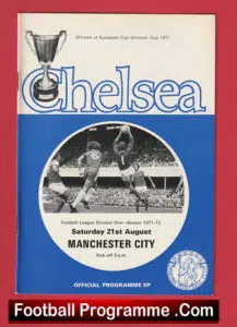 Chelsea v Manchester City 1971