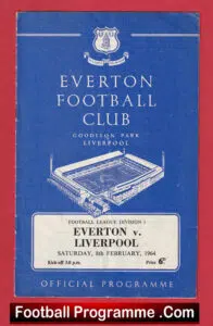 Everton v Liverpool 1964