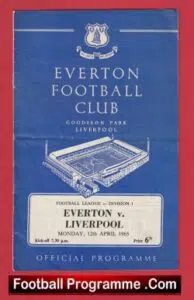 Everton v Liverpool 1965
