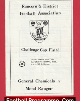 General Chemicals v Mond Rangers 1983 – Challenge Cup Final at Runcorn