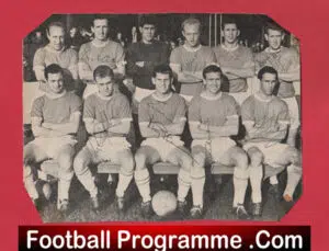 Wrexham Football Club Multi Autographed Signed Team Picture 1960’s