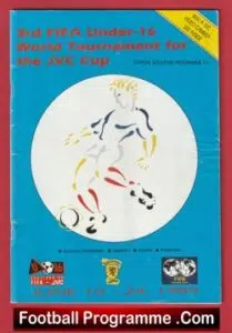 World Under 16 Tournament in Scotland 1989 – U16