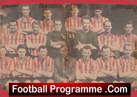 Sheffield United Football Club Multi Autographed Signed Team Picture 1961 - Image 2