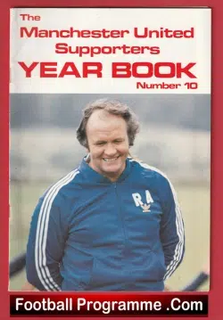 Manchester United Supporters Yearbook 1981 - 1982 - football memorabilia