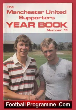 Manchester United Supporters Yearbook 1982 - 1983 - football memorabilia