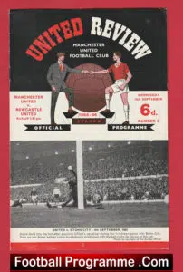 Manchester United v Newcastle United 1965 – Man Utd