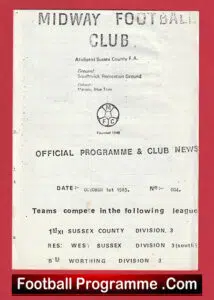 Midway v Chichester 1983 – Sussex