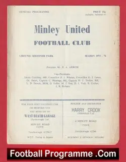 Minley United v Toogoods Sports 1973 – Hampshire Sunday League