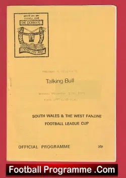 Never Say Dai v Talking Bull 1991 – South Wales League Cup