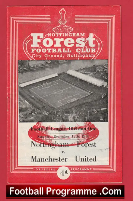 Nottingham Forest v Manchester United 1959 – Man Utd