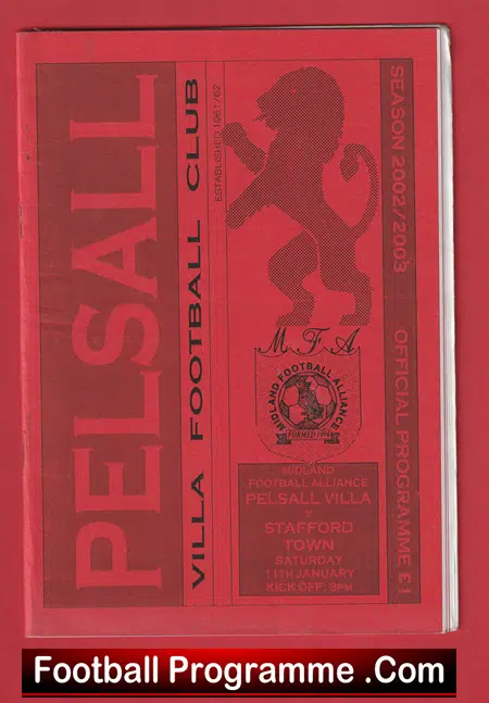 Pelsall Villa v Stafford TN 2003 - Image 2