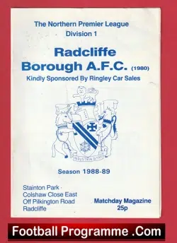 Radcliffe Borough v Newtown 1988