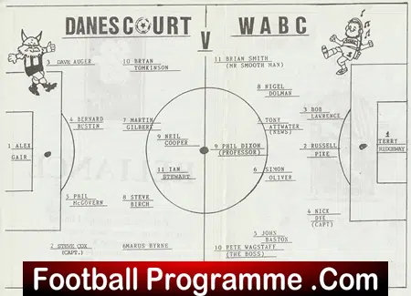 WABC Radio Al Stars v Danescourt Warriors 1980s - at Bilston Town FC - Image 3