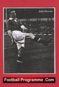 Manchester United John Downie Signed Autograph Man Utd 1950’s