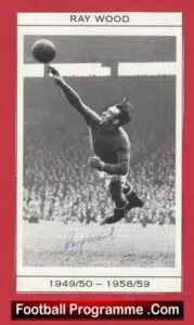Manchester United Ray Wood Signed Autograph Man Utd Busby Babe