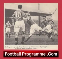Manchester United Harry McShane Signed Autograph Man Utd 1950s