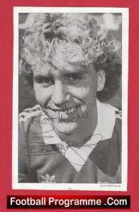 Manchester United Scott McGarvey Signed Autograph Man United