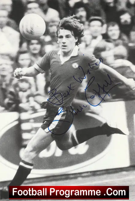 Manchester United Steve Coppell + Martin Buchan Signed Autographed Picture - Image 2
