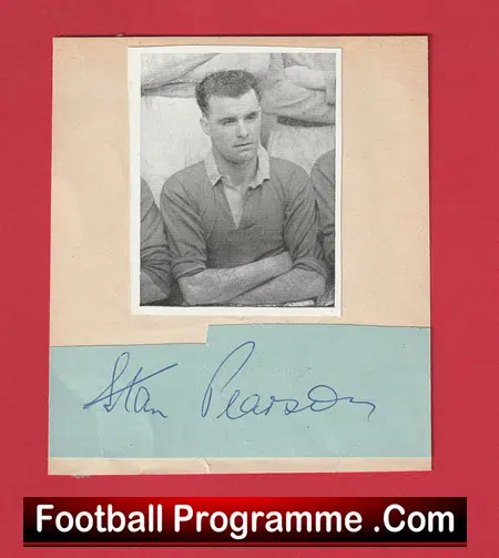 Manchester United Stan Pearson Signed Autograph Picture1940's - Image 2
