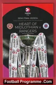 Heart Of Midlothian v Glasgow Rangers 2023 – Semi Final Hampden Park