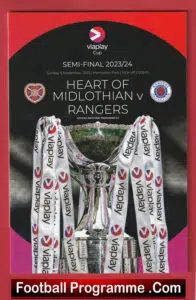 Heart Of Midlothian v Glasgow Rangers 2023 – Semi Final Hampden Park
