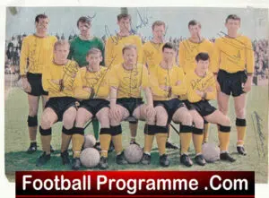 Oxford United Football Club Multi Autographed Signed Team Picture 1960