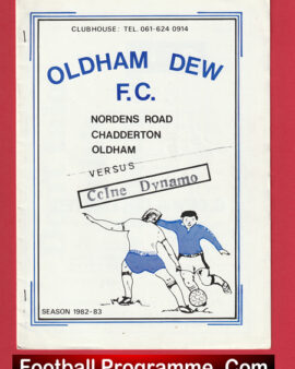 Oldham Dew v Colne Dynamo 1982 – Nordens Road Chadderton