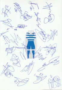 Reading Football Club Multi Autographed Sheet