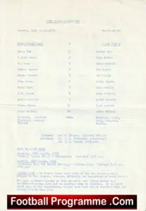 Huddersfield Town v Leeds United 1986 – West Riding Senior Cup