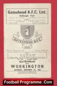 Gateshead v Workington 1961