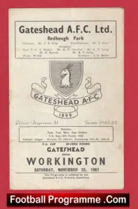 Gateshead v Workington 1961