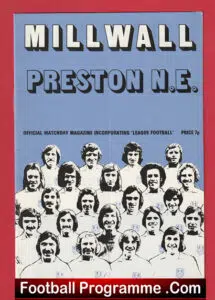 Millwall v Preston 1973